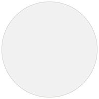 Tafelbeschermer Ø60 cm 2 mm PVC transparant - thumbnail