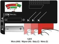 CON:P Batterijtester Analoog - B29821 - thumbnail