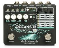 Electro Harmonix Oceans 12 Dual Stereo Reverb effectpedaal - thumbnail