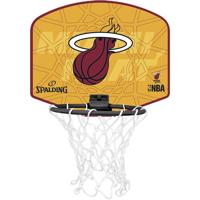 Spalding Basketbal Miniboard Miami Heat oranje/rood - thumbnail