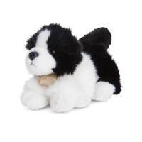 Aurora knuffel Mini Yoni border collie zwart/wit 20 cm - thumbnail