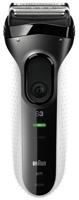 Braun Series 3 ProSkin 3020s Elektrisch Scheerapparaat, Zwart/Wit - Oplaadbaar Scheerapparaat - thumbnail