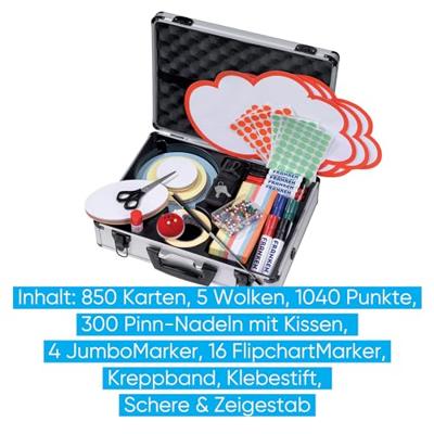 Franken KOMPAKT Presentatiekoffer Aluminium Aantal onderdelen: 2100 43 cm x 12 cm x 32 mm Zilver - thumbnail