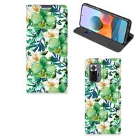 Xiaomi Redmi Note 10 Pro Smart Cover Orchidee Groen - thumbnail