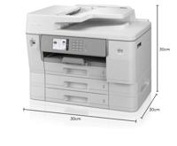 Brother MFC-J6957DW Multifunctionele printer A3 Printen, scannen, kopiëren, faxen ADF, Duplex-ADF, LAN, NFC, USB, WiFi - thumbnail