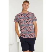 Ellos ON OUR TERMS T-shirt met all over print roze - thumbnail