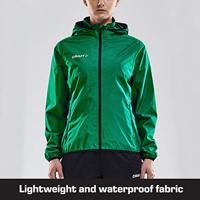Craft 1905996 Jacket Rain W - Team Green - XL - thumbnail
