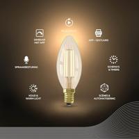 Circle Kaarslamp4,9W - E14 - Led - B35 - 470lm goud - 5101002900 - thumbnail