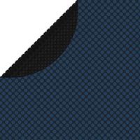 VidaXL Zwembadfolie solar drijvend 210 cm pe zwart en blauw - thumbnail