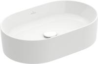 Villeroy & Boch Collaro Opzetwastafel 56x36x14,5cm wit alpin CeramicPlus - thumbnail