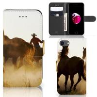 iPhone 7 | 8 | SE (2020) | SE (2022) | Telefoonhoesje | Met pasjeshouder | Design Cowboy - thumbnail
