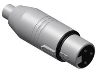 Procab VC101 XLR female naar RCA female adapter - thumbnail