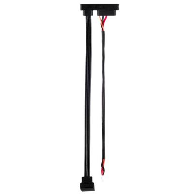 SilverStone SST-CP12 - adapterkabel, Intel 5-pins stroomaansluiting + 7-pins standaard SATA data-aansluiting naar gecombineerde SATA 22-pins voeding & data-aansluiting