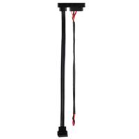 SilverStone SST-CP12 - adapterkabel, Intel 5-pins stroomaansluiting + 7-pins standaard SATA data-aansluiting naar gecombineerde SATA 22-pins voeding & data-aansluiting - thumbnail