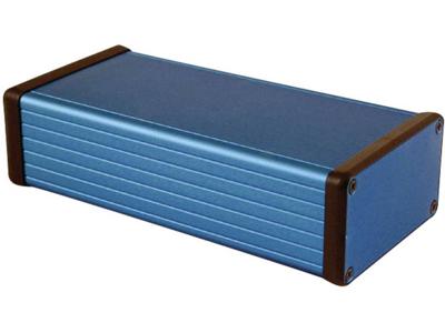 Hammond Electronics 1455K1601BU Universele behuizing 160 x 78 x 43 Aluminium Blauw 1 stuk(s)