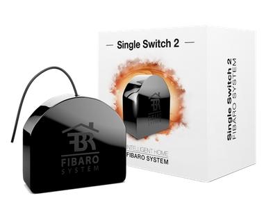 Fibaro single switch 2 - inbouw schakelaar - werkt met home centers, homey en andere z-wave controllers