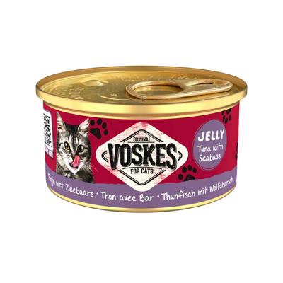 Tonijn met zeebaars 85g - Voskes