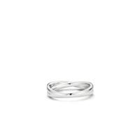 Ti Sento-Milano 1953ZI Ring met zirconia zilver Maat 56 - thumbnail