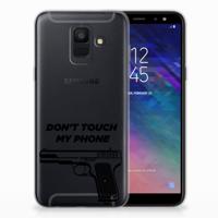 Samsung Galaxy A6 (2018) Silicone-hoesje Pistol DTMP - thumbnail