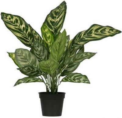 Woood Aglaonema kunstplant groen 50 cm