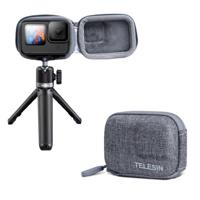 Telesin opbergtas voor GoPro Hero 9,10,11,12 grijs - thumbnail
