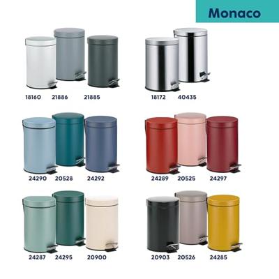 Kela - Monaco Pedaal Afvalemmer - 3 liter - Roze - Kela