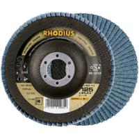 Rhodius 210480 LSZ F3 Lamellenschijf Diameter 115 mm Boordiameter 22.23 mm Korrelgrootte (num) 60 RVS 1 stuk(s) - thumbnail
