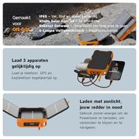 Xtorm Powerbank Solar 10.000 mAh Rugged - thumbnail