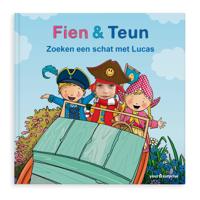 Gepersonaliseerd kinderboek - Fien & Teun 'Zoeken een schat' - Softcover - thumbnail