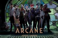 Poster Arcane - Characters in Zaun Arcade 61x91,5cm - thumbnail