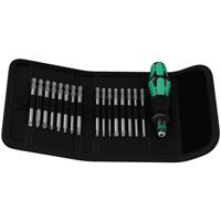 Wera Kraftform Kompakt 60 05051042001 Bitset 17-delig Plat, Kruiskop Phillips, Kruiskop Pozidriv, Torx BO, Binnen-vierkant (Robertson), Inbus - thumbnail