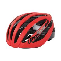 Polisport light pro fietshelm m 52-58cm mat rood/zwart - thumbnail