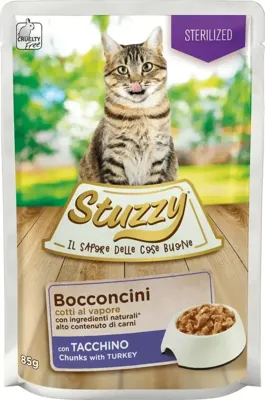 Stuzzy kat chunks sterilized 85g
