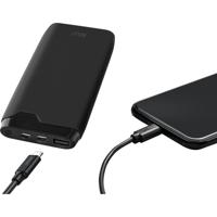 Azuri Slim Powerbank Azuri + USB-C 10.000 mAh - thumbnail