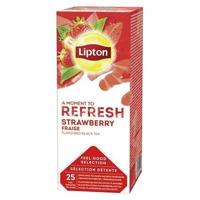 Thee lipton refresh strawberry 25x1.5gr | 6 stuks - thumbnail