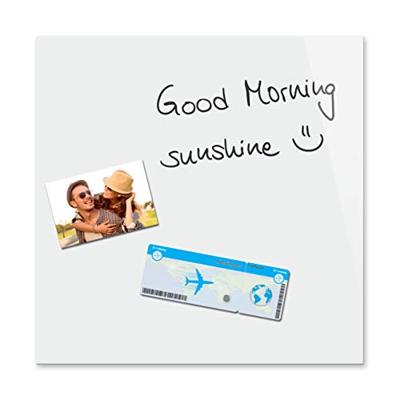Sigel Glazen magneetbord B1100 Wit (b x h) 45 cm x 45 cm B1100 Sigel Glazen magneetbord B1100 Wit (b x h) 45 cm x 45 cm B1100