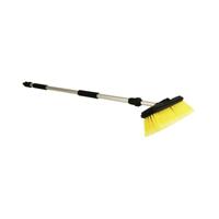 Protecton Wasborstel met telescopische steel 95-160 cm geel - thumbnail