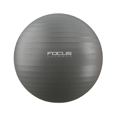 Gym Ball - Focus Fitness - Zwart - 55 cm Gym Ball - Focus Fitness - Zwart - 55 cm