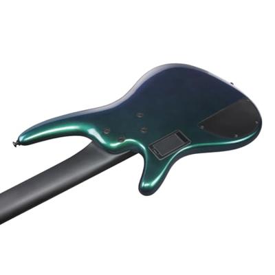 Ibanez SRMS725 Bass Workshop Blue Chameleon 5-snarige multi-scale elektrische basgitaar - thumbnail