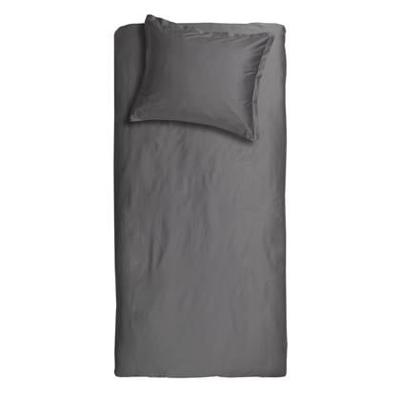 Cinderella dekbedovertrek Uni - antraciet - 140x200/220 cm