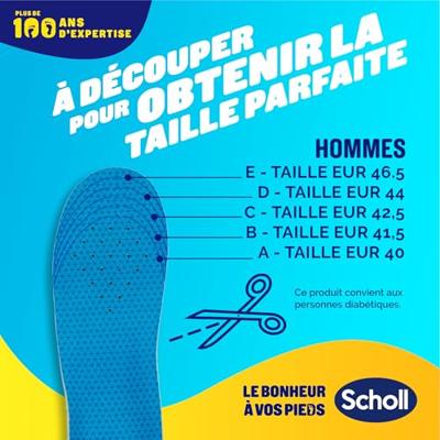 Casual gel active inlegzolen maat L 40-46.5