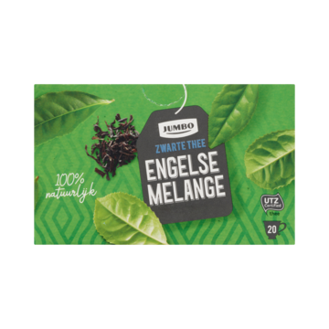 Jumbo Zwarte Thee Engelse Melange 20 Stuks