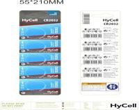 HyCell Set van 5 lithium knoopcellen CR2032 3V - knoopcelbatterijen van eersteklas kwaliteit met lange houdbaarheid. - thumbnail