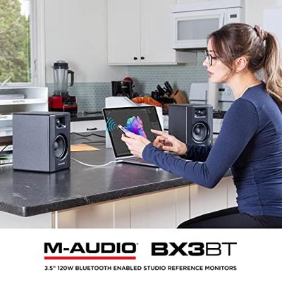 M-AUDIO BX3 BT 2x luidspreker Zwart Bedraad + Bluetooth 50 W