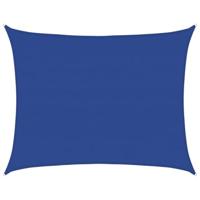 VidaXL Zonnezeil 160 g/m² rechthoekig 6x8 m hdpe zwart - thumbnail