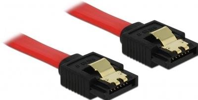 Delock SATA 6 GB/S kabel 50 cm rood
