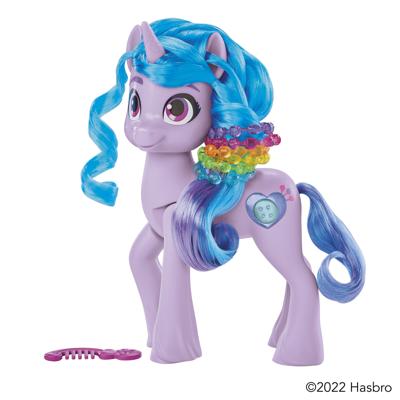 My Little Pony Stralende Izzy Moonbow + Armbanden + Licht