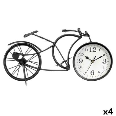 Tafelklok Gift Decor 913 913 Zwart Fiets (4 Stuks)