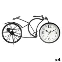 Tafelklok Gift Decor 913 913 Zwart Fiets (4 Stuks) - thumbnail