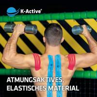 K-Active Tape Blue 5,0cmx5m - thumbnail